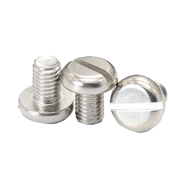 Cylindrical head slotted machine screws for sale JINRUI